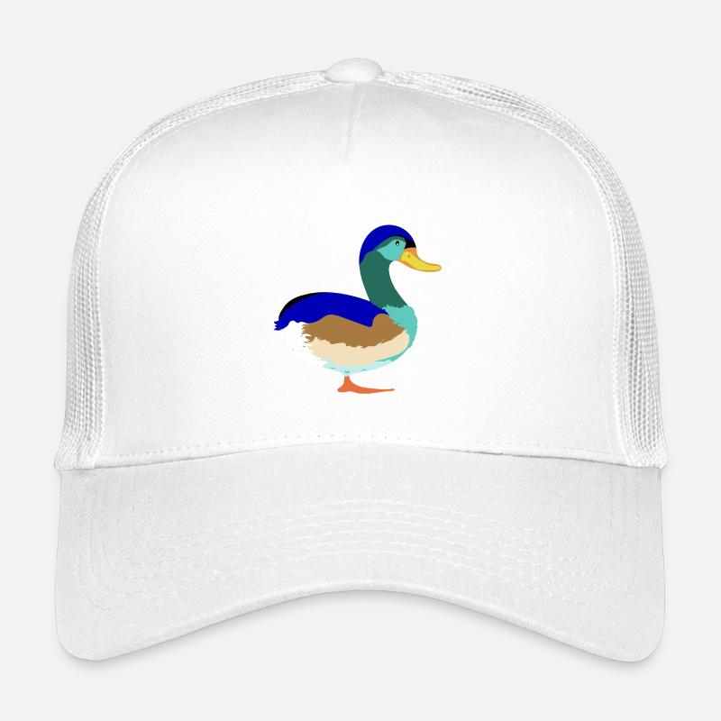 Joli Canard colvert coloré Casquette trucker enfant