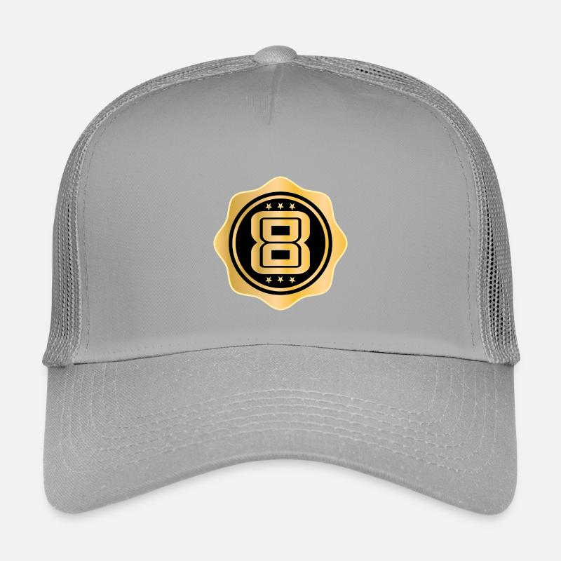 8th Birthday - Eight-Year-Old Kids’ Trucker Cap