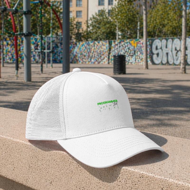 Programmeur Développeur Code Statement Scripting Casquette trucker enfant