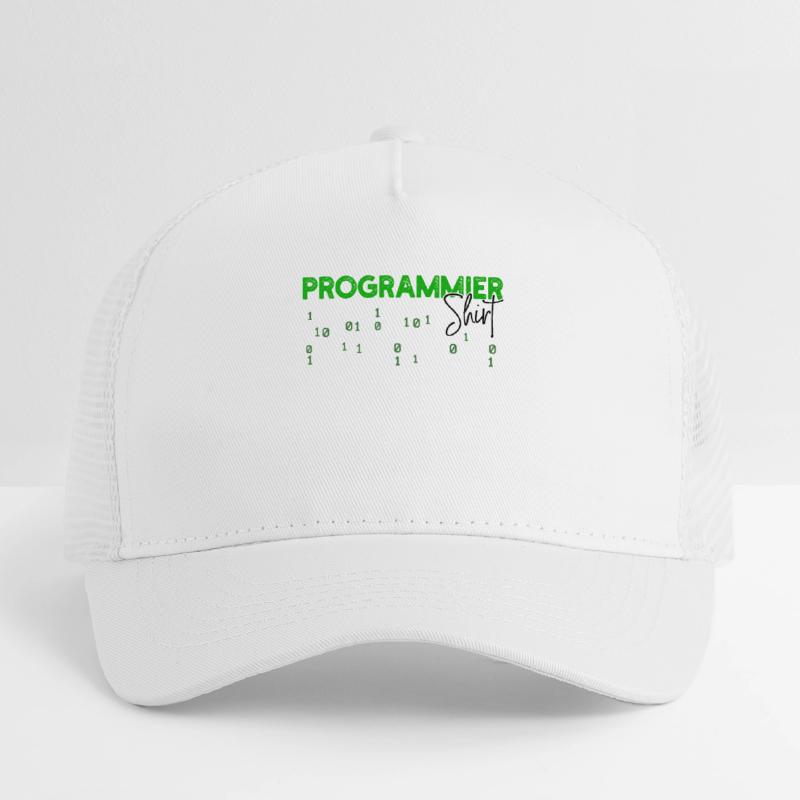 Programmierer Developer Code Statement Skripting Kinder Trucker-Cap