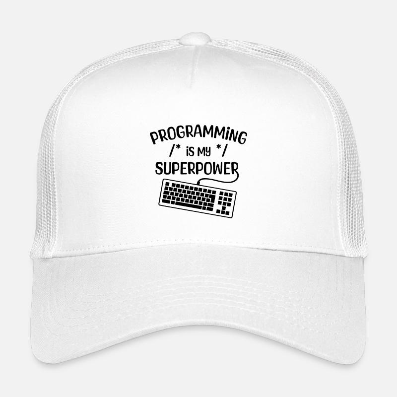 Computerfreak Statement Developer Programmierer Kinder Trucker-Cap