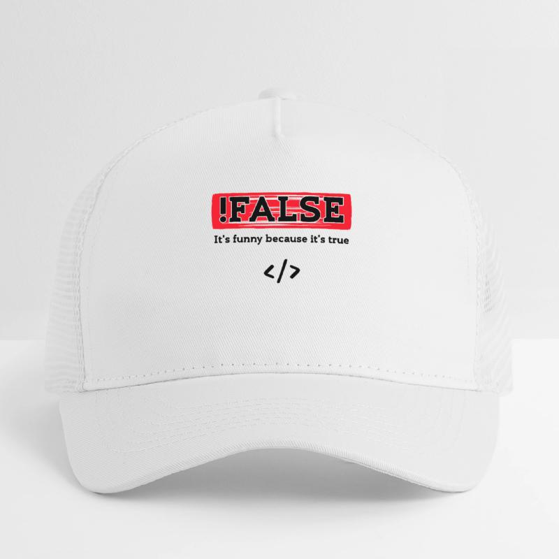Code Debug Programmierer Developer Lustige Sprüche Kinder Trucker-Cap