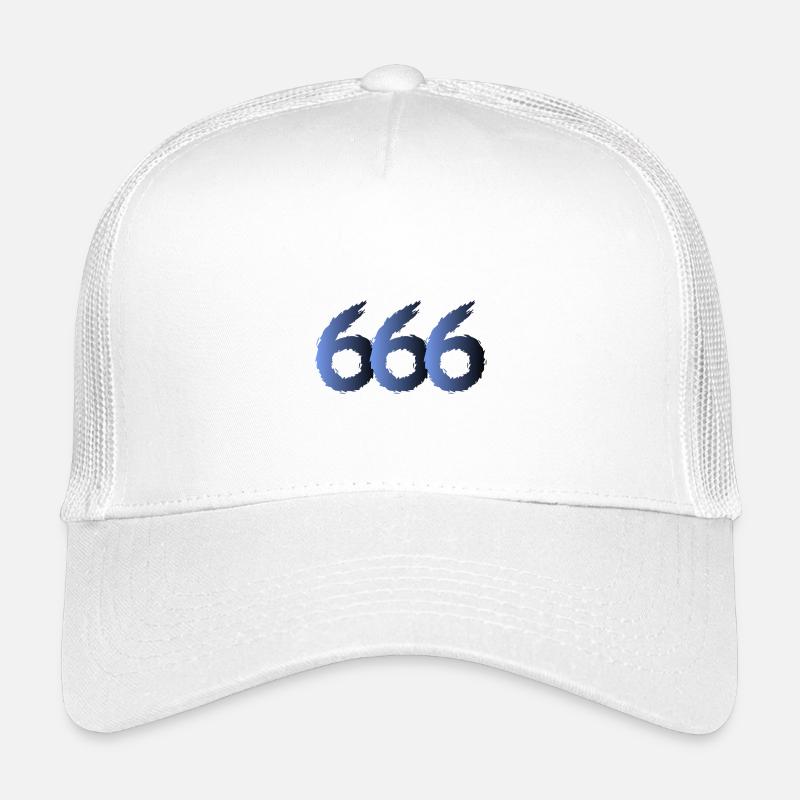 666 Symbole de Satan - Diable - Mal Casquette trucker enfant