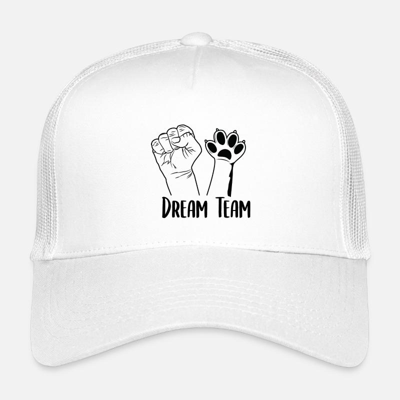 Dream Team - Kinder Trucker-Cap - Weiß