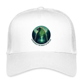Bear - Kids’ Trucker Cap - white - Front