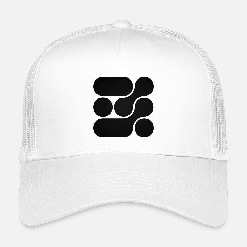 OCHOOO - Black - Kids’ Trucker Cap - white