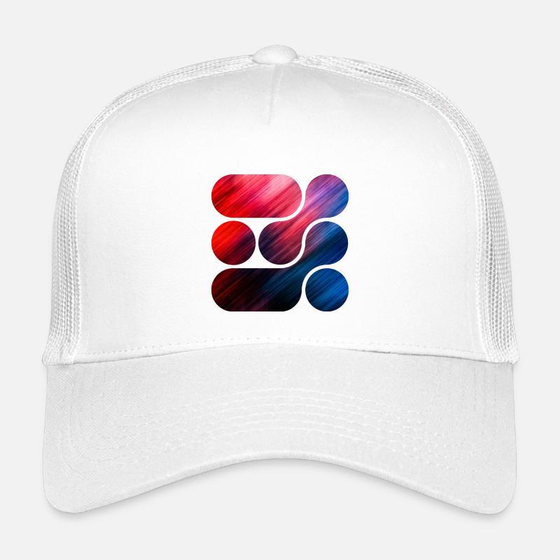 OCHOOO - Rouge et bleu Casquette trucker enfant