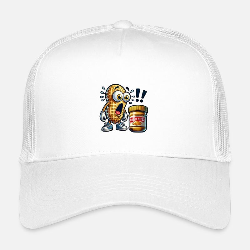 Motif amusant de cacahuètes Casquette trucker enfant