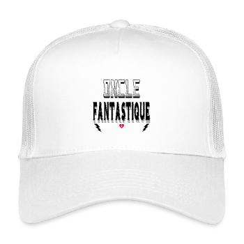 Oncle Fantastique - Casquette trucker enfant - blanc - Devant