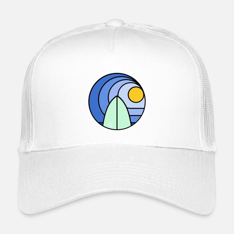 Surf Sundowner I (black) Kids’ Trucker Cap
