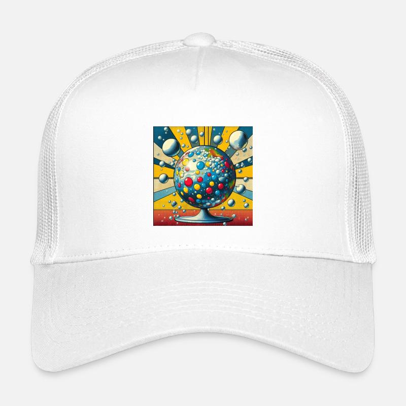 Sphere 1 - Kids’ Trucker Cap - white