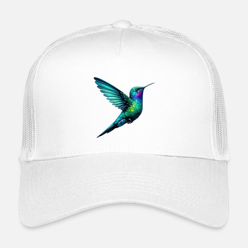 Kolibri - Kinder Trucker-Cap - Weiß