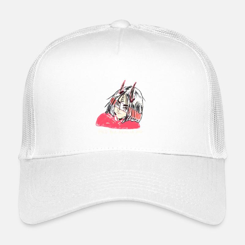 Devil woman - Kinder Trucker-Cap - Weiß