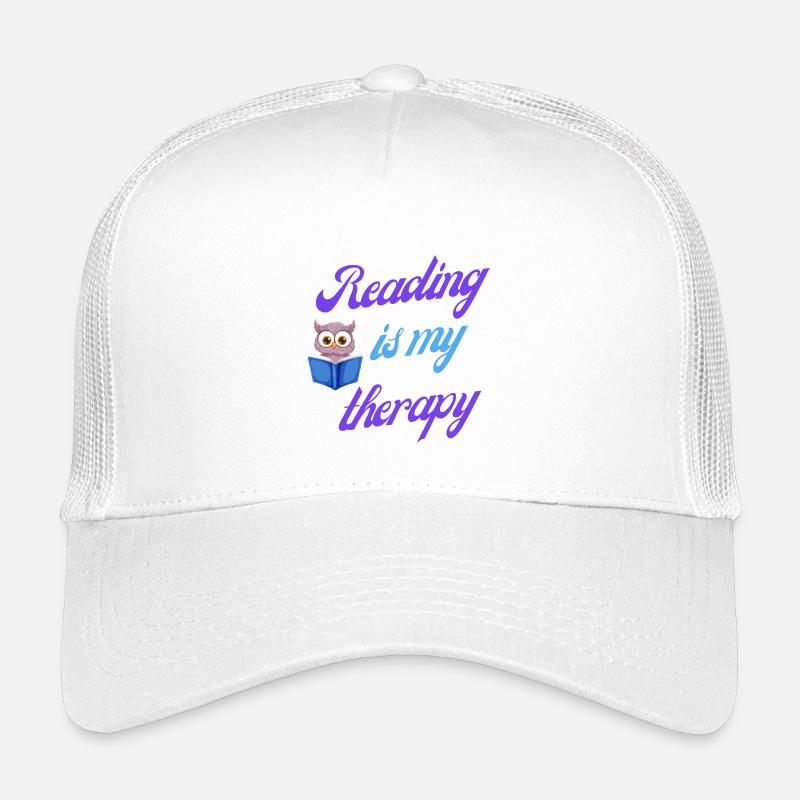 Cadeau lecture thérapie Casquette trucker enfant