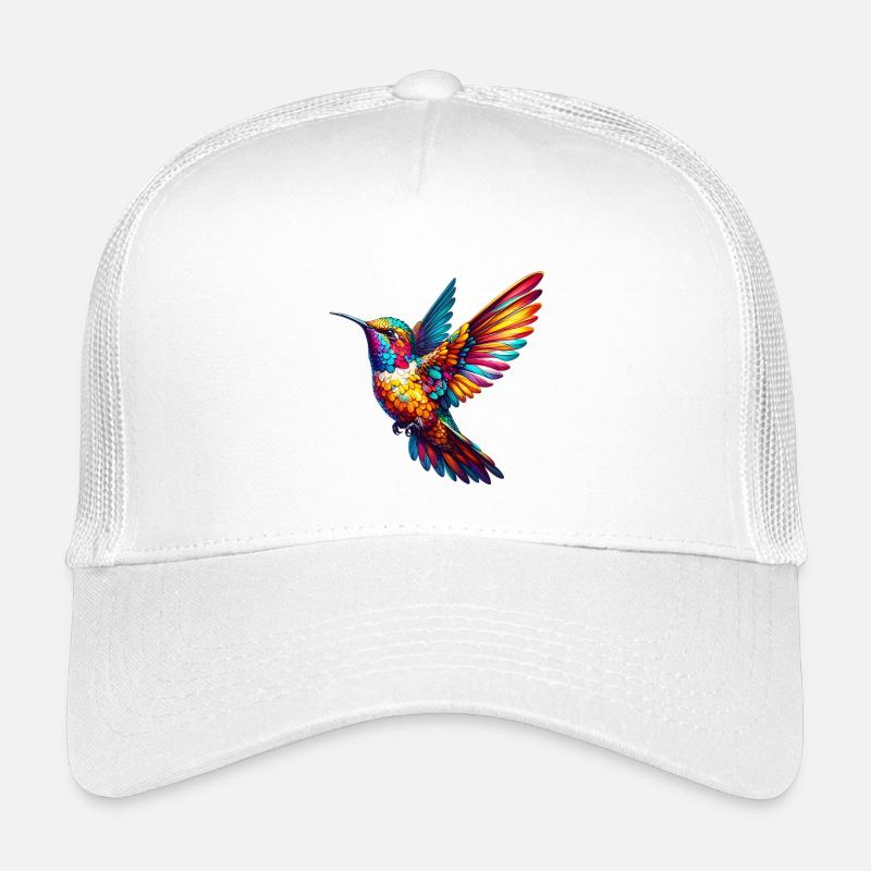 Kolibri - Kinder Trucker-Cap - Weiß