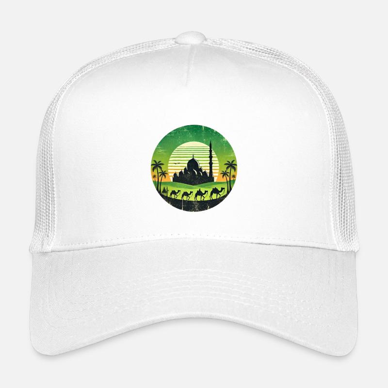 Marrakesch Moschee Kamele Design Kinder Trucker-Cap