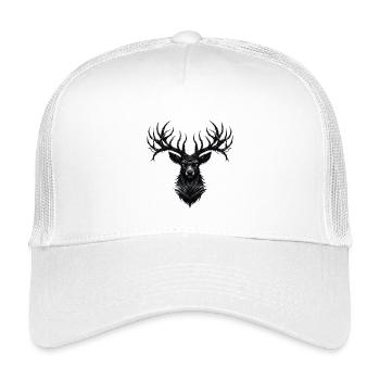 Horns of Darkness - Kinder Trucker-Cap - Weiß - Vorne