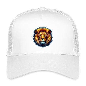 Lion - Kids’ Trucker Cap - white - Front