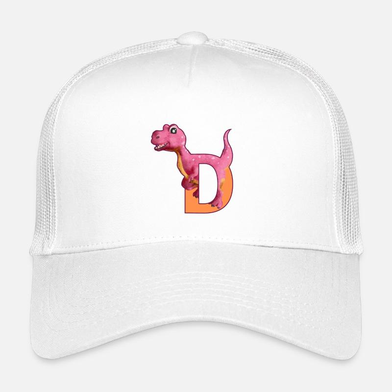 D - DINOSAURIER, Personalisierbar Kinder Trucker-Cap