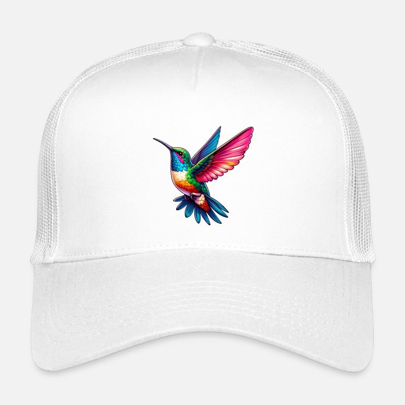 Kolibri - Kinder Trucker-Cap - Weiß