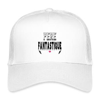 Père Fantastique - Casquette trucker enfant - blanc - Devant