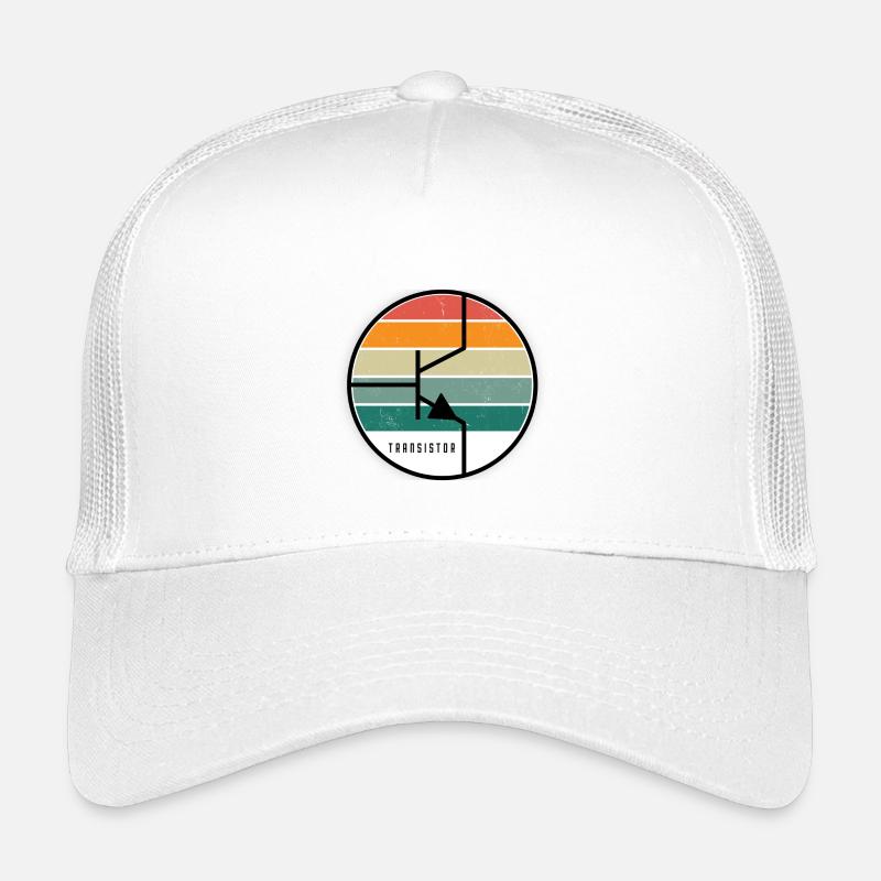 Transistor - Kinder Trucker-Cap - Weiß