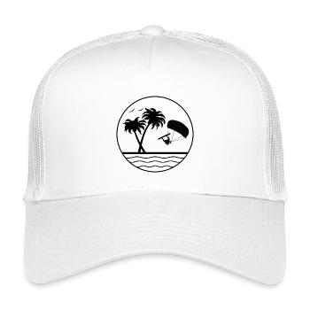 Kite Dreams by the Sea - Kids’ Trucker Cap - white - Front