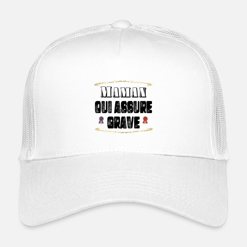 Maman Qui Assure Grave Casquette trucker enfant