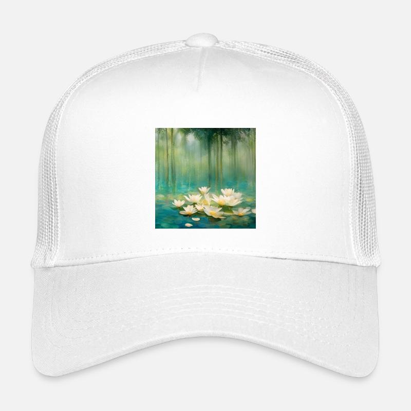 Water lilies Kids’ Trucker Cap