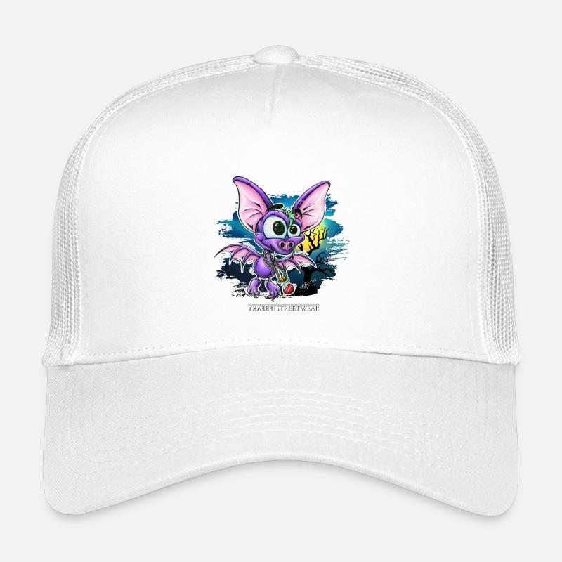 Schatten der Nacht - Kinder Trucker-Cap - Weiß