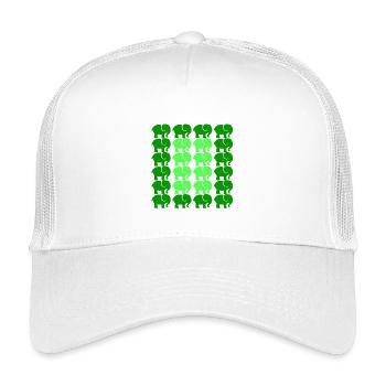 ELEFANT - Kinder Trucker-Cap - Weiß - Vorne