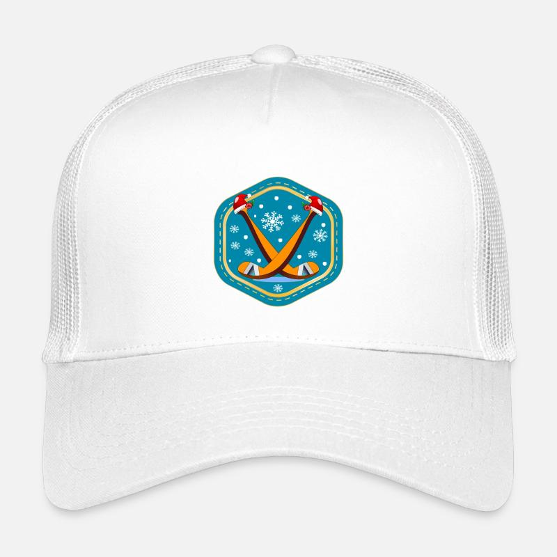 CHRISTMAS HOCKEY Kids’ Trucker Cap