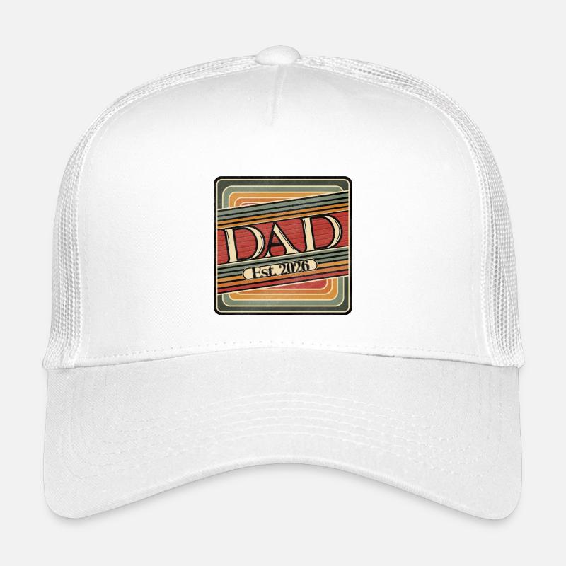 Dad Est. 2026 – Retro Gift for New Dads Kids’ Trucker Cap