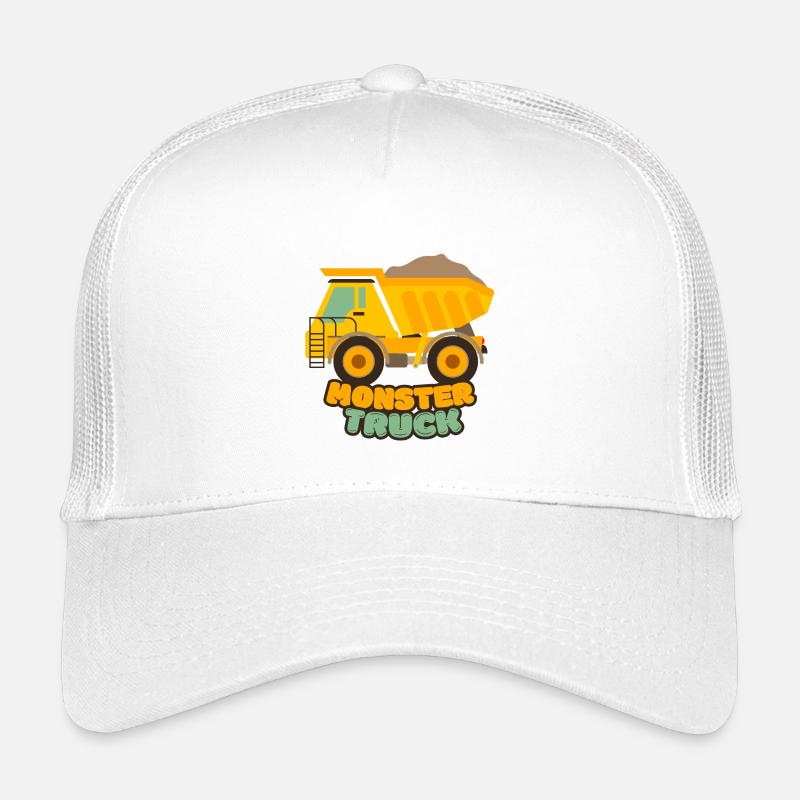 Camion monstre Casquette trucker enfant