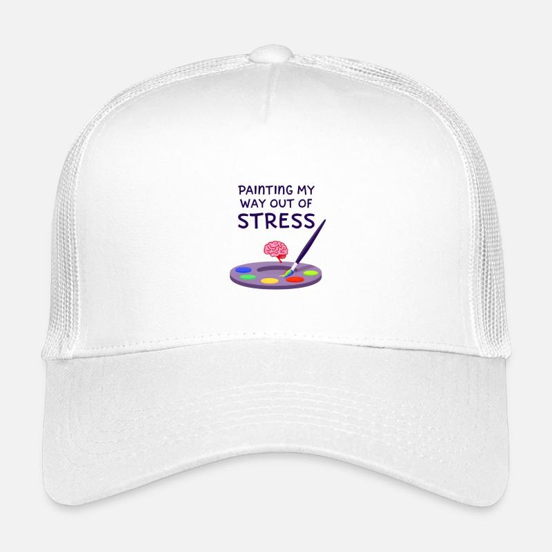 Peindre pour sortir du stress Casquette trucker enfant