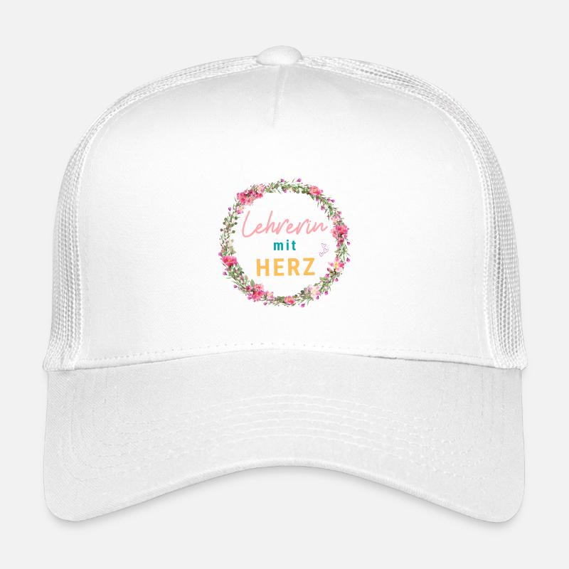 Lehrerin mit Herz! Personalisierbares Design Kinder Trucker-Cap