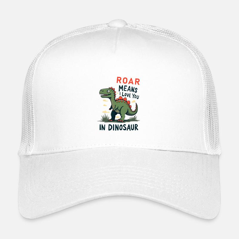 Roar Means I Love You Kinder Trucker-Cap