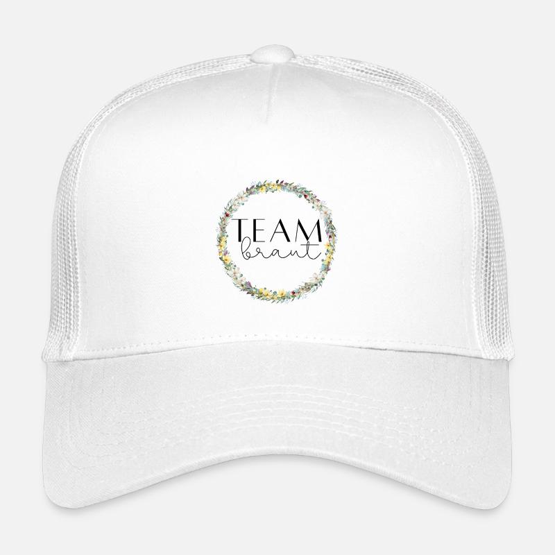 Team Bride ! Flower wreath customizable Kids’ Trucker Cap