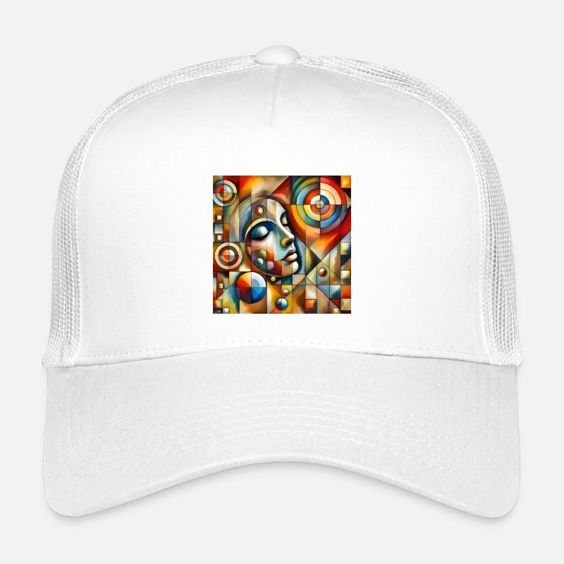 Sleeping woman Kids’ Trucker Cap