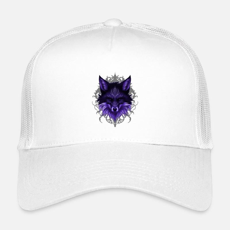 Füchse, Ranken, Goth Kinder Trucker-Cap