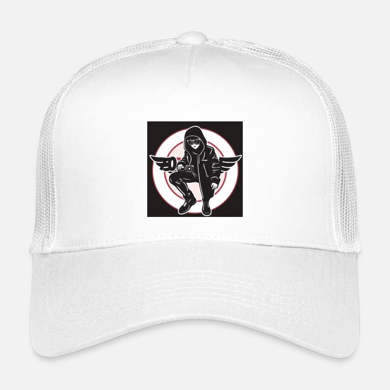 Cam guy - Kinder Trucker-Cap - Weiß