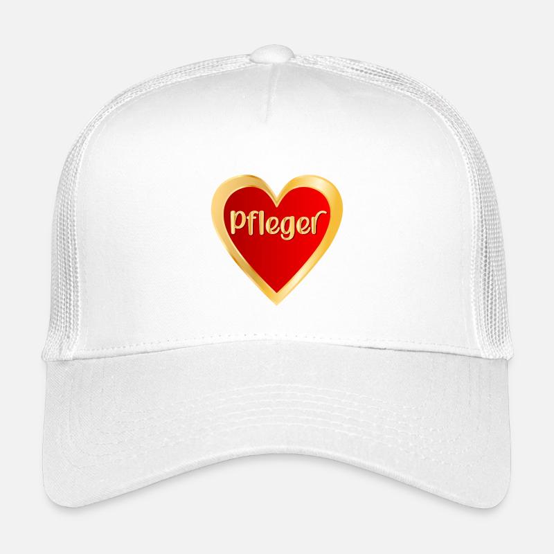 BERUF PFLEGE - HERZ PFLEGER Kinder Trucker-Cap