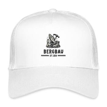 Mining is life - Kids’ Trucker Cap - white - Front