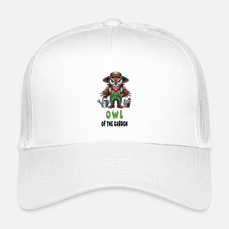 Eule des Gartens Design Kinder Trucker-Cap