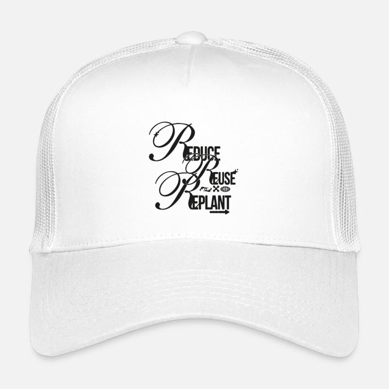 Sustainability Script – Reduce Reuse Replant Kinder Trucker-Cap