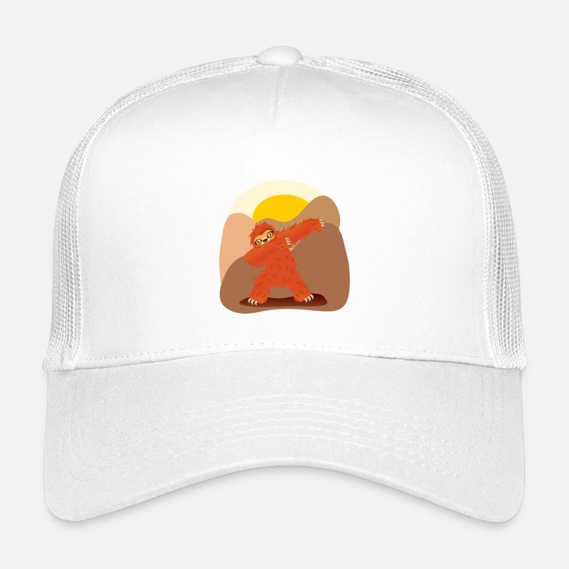 Faultiere Dabbing Kinder Trucker-Cap