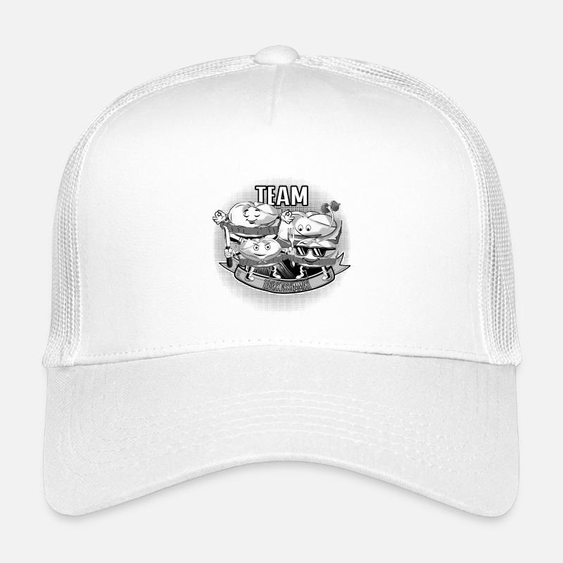 Team Leberkassemmel – Snack Squad! Kinder Trucker-Cap