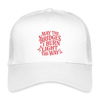 Go your way - Kids’ Trucker Cap - white - Front