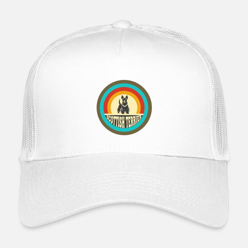 Scottish Terrier Vintage Design Casquette trucker enfant
