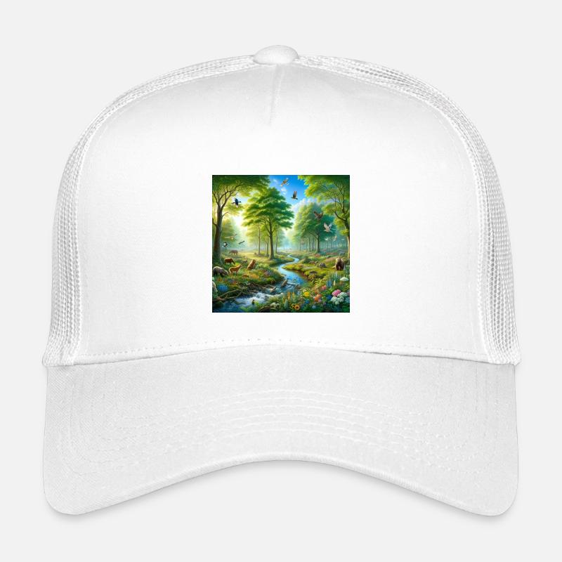 Harmonious nature dream Kids’ Trucker Cap
